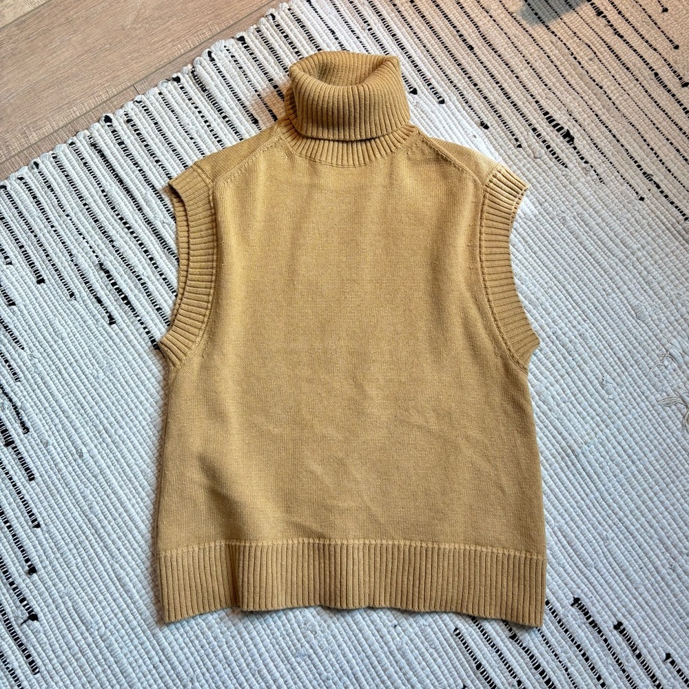 The Cotton Sleeveless Turtleneck by Everlane